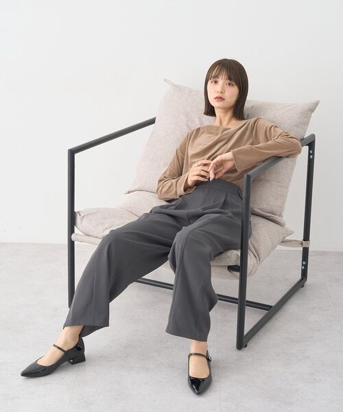 ORiental TRaffic（オリエンタルトラフィック）の「ORiental TRaffic エナメルヒールパンプス（パンプス・レディース・ライトベージュ/ブラック/レッド・35/36/37/38/39）」の7枚目の写真