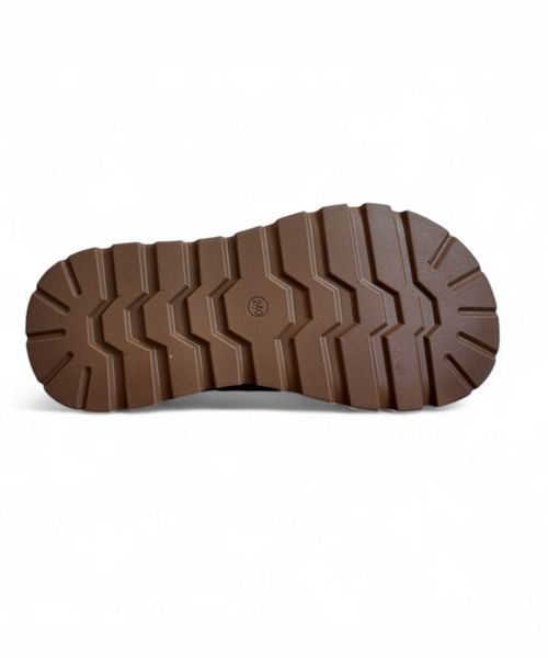 Sugar Sugar（シュガーシュガー）の「スエード　厚底　メリージェーン【SUGAR SUGAR シュガーシュガー】ベルクロ　レディース 9213（バレエシューズ・レディース・グレー系その他/キャメル・M/S/LL/L）」の17枚目の写真