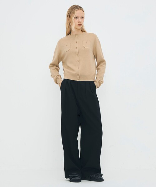 caban（キャバン）の「コットンカシミヤ クルーネックカーディガン（カーディガン/ボレロ・レディース・ライトグリーン/レッド/ライトベージュ/ブルー/ボルドー/カーキ/ライトブルー/グリーン/ダークオレンジ/ライトピンク・S/XS）」の11枚目の写真