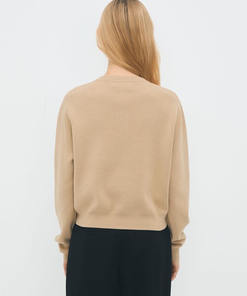 caban（キャバン）の「コットンカシミヤ クルーネックカーディガン（カーディガン/ボレロ・レディース・ライトグリーン/レッド/ライトベージュ/ブルー/ボルドー/カーキ/ライトブルー/グリーン/ダークオレンジ/ライトピンク・S/XS）」の14枚目の写真