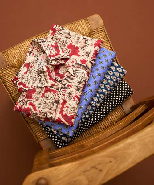 417 EDIFICE（フォーワンセブンエディフィス）の「CHEMISE TRADITION MEDAILLON（シャツ/ブラウス・メンズ・ブルー・X-LARGE/LARGE/XX-LARGE）」の9枚目の写真