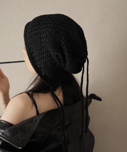 クロシェ編みニット帽（ニットキャップ/ビーニー）｜Ulysses（ユリシス