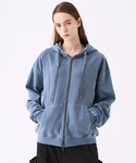 KUUUPY（クーピー）の「Pigment-Dyed Double-Zip Hoodie - ピグメント加工ダブルジップパーカー（パーカー・MEDIUM）」