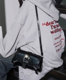 Wファスナーハンドバッグ