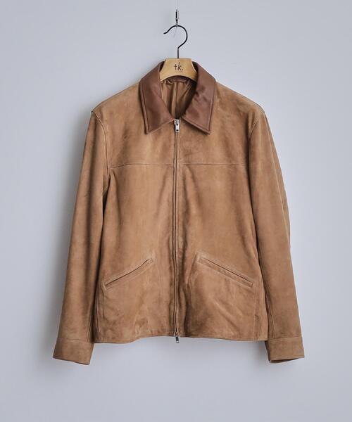 本革】レザースポーツジャケット（ブルゾン）｜tk.TAKEO KIKUCHI