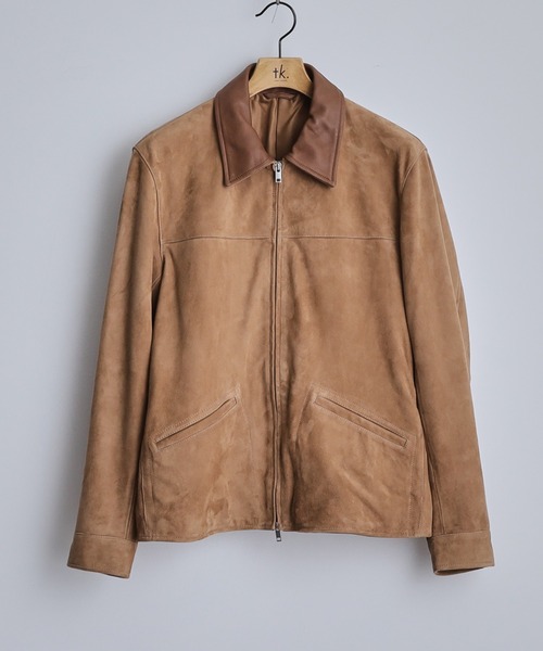 本革】レザースポーツジャケット（ブルゾン）｜tk.TAKEO KIKUCHI
