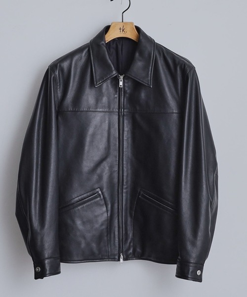 本革】レザースポーツジャケット（ブルゾン）｜tk.TAKEO KIKUCHI