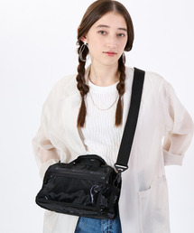 LeSportsac（レスポートサック）の「MINI DUFFEL CROSSBODY ブラックシャイン（ショルダーバッグ・メンズ）」