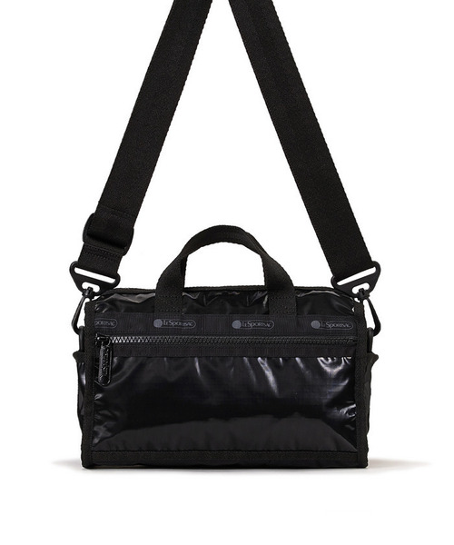 MINI DUFFEL CROSSBODY ブラックシャイン