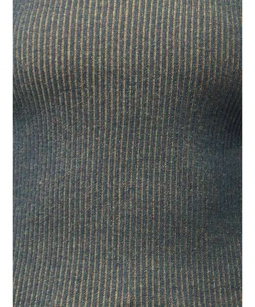 MURUA（ムルーア）の「メランジバイカラーリブニット（ニット/セーター・レディース・ベージュ/ブラック/ブラウン/レッド/ブルー・FREE）」の8枚目の写真