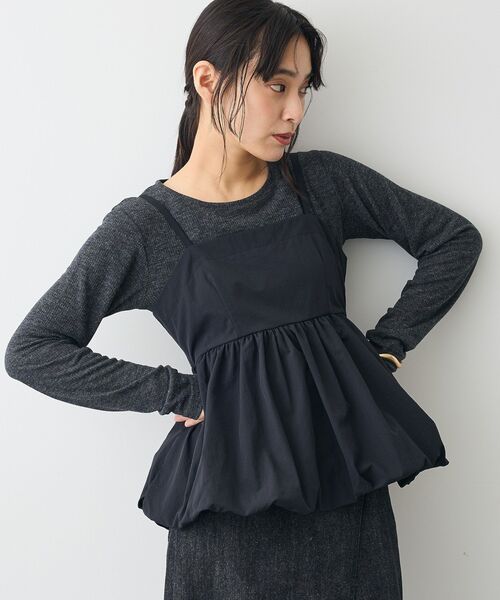 CRAFT STANDARD BOUTIQUE(クラフトスタンダードブティック)の「2点セット/ロンT+ビスチェ(Tシャツ/カットソー・レディース・A/B/C・FREE)」の2枚目の写真