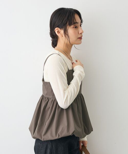 CRAFT STANDARD BOUTIQUE(クラフトスタンダードブティック)の「2点セット/ロンT+ビスチェ(Tシャツ/カットソー・レディース・A/B/C・FREE)」の13枚目の写真