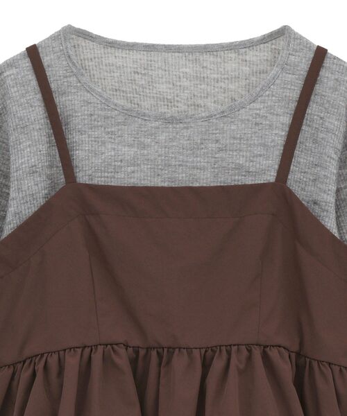 CRAFT STANDARD BOUTIQUE(クラフトスタンダードブティック)の「2点セット/ロンT+ビスチェ(Tシャツ/カットソー・レディース・A/B/C・FREE)」の22枚目の写真