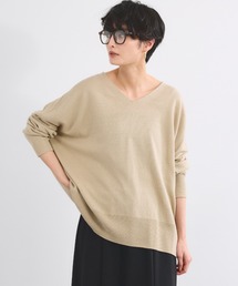 BARNYARDSTORM | BARNYARDSTORM / ホールガーメントＶワイドニット / ハンドウォッシャブル【MADE IN JAPAN】(ニット/セーター)