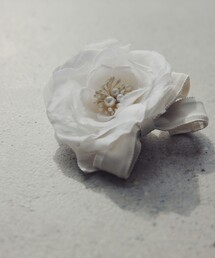 TOCCA（トッカ）の「ATELIER SENKA SHEER FLOWER COSAGE コサージュ（ブローチ/コサージュ）」
