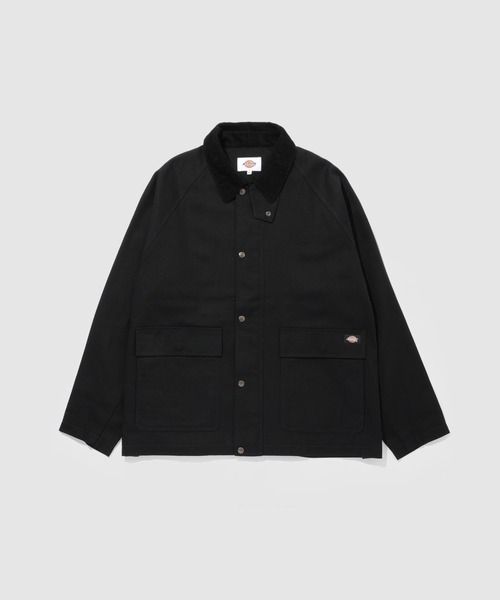 Dickies/ディッキーズ 襟コーデュロイ ダックキャンバス ワーク