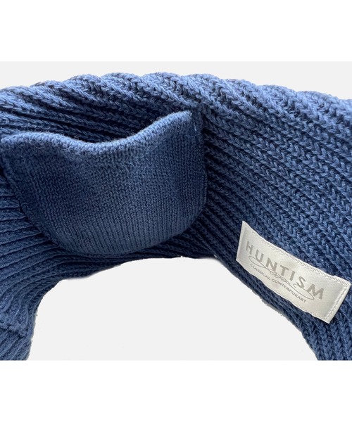 HUNTISM（ハンティズム）の「Knit Band（ニットキャップ/ビーニー・メンズ・グレー/ブラック・ONE SIZE）」の8枚目の写真