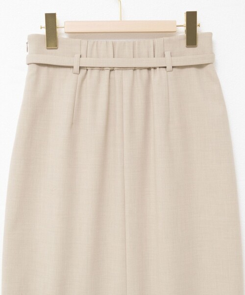 NOLLEY’S Sophi(ノーリーズソフィ)の「ウォッシャブルベルト付きラップ風タイトスカート(スカート・レディース・ライトグレー/ベージュ/サックスブルー・40/38/36/34)」の15枚目の写真