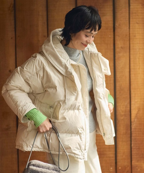 ドルマンフードダウン（ダウンジャケット/コート）｜Gready Brilliant