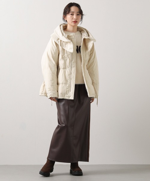 セール】ドルマンフードダウン（ダウンジャケット/コート）｜Gready