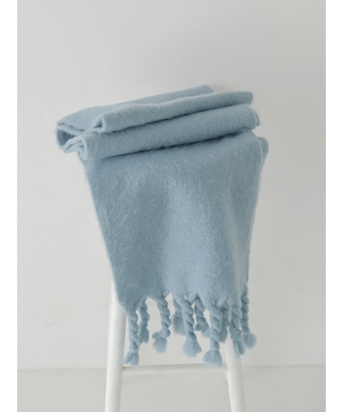 Ungrid(アングリッド)の「起毛大判ニットマフラー(マフラー・レディース・ブルー/レッド/イエロー/その他1・FREE)」の21枚目の写真