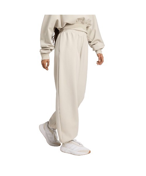 adidas（アディダス）の「アディダス adidas ALL SZN ソフト ラックス ルーズ パンツ（その他パンツ・レディース・ホワイト/ブラック・M/L/XL/S）」の12枚目の写真