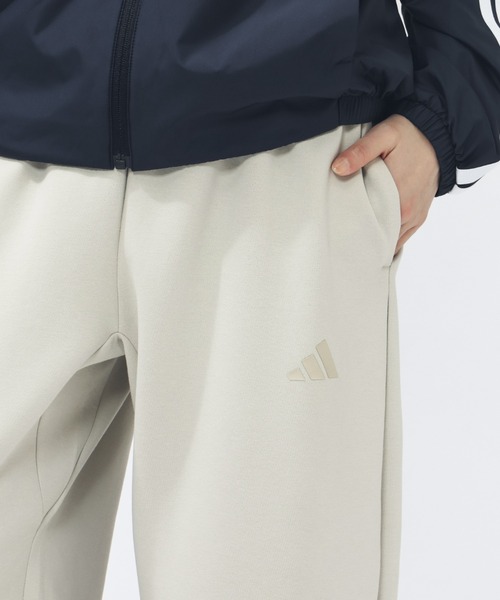 adidas（アディダス）の「アディダス adidas ALL SZN ソフト ラックス ルーズ パンツ（その他パンツ・レディース・ホワイト/ブラック・M/L/XL/S）」の8枚目の写真