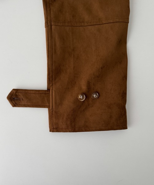 CANAL JEAN(キャナルジーン)の「El mar 合皮スウェードショートジャケット(その他アウター・レディース・キャメル・ONE SIZE)」の9枚目の写真