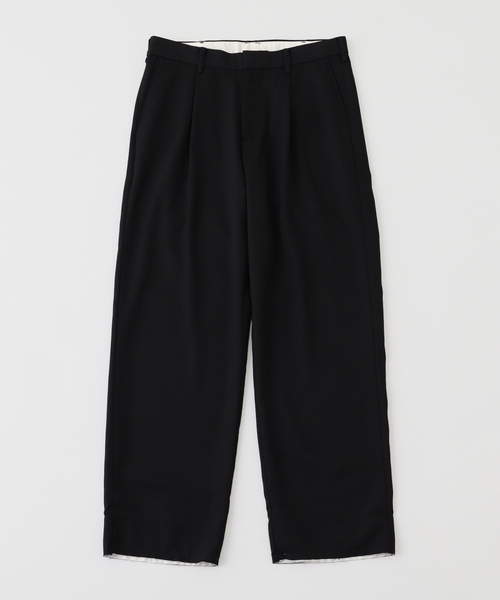 SimplyComplicated/シンプリーコンプリケイテッド MARBELT TROUSERS