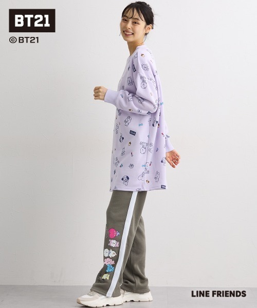 SMILE LAND(スマイルランド)の「【BT21】裏起毛チュニック<大きいサイズ有>(その他トップス・レディース・ライトパープル/ブラック/ネイビー・S-M/L~LL/3L~4L/5L~6L)」の17枚目の写真