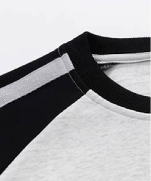 U:UME(ユーム)の「Shoulder Design Sweat(スウェット・メンズ・グレー/ピンク/ネイビー・SMALL/MEDIUM/LARGE/X-LARGE)」の5枚目の写真