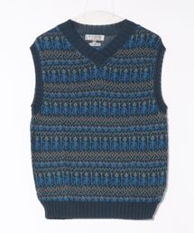 DESIGNWORKS | 【RAFFA MOLINA/ラッファ モリーナ】総柄ニットベスト OLLANTAY(ベスト)