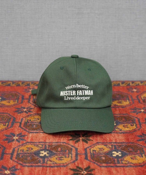 MRFATMAN(ミスターファットマン)の「CLASSIC EMB CAP(キャップ・メンズ・ブラウン/ブラック/グリーン/グレー・L/M/XL)」の8枚目の写真