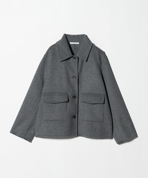 BEAUTY&YOUTH UNITED ARROWS(ビューティーアンドユースユナイテッドアローズ)の「リバーショートコート(その他アウター・レディース・オリーブ/グレー系/ベージュ・S/M)」の22枚目の写真