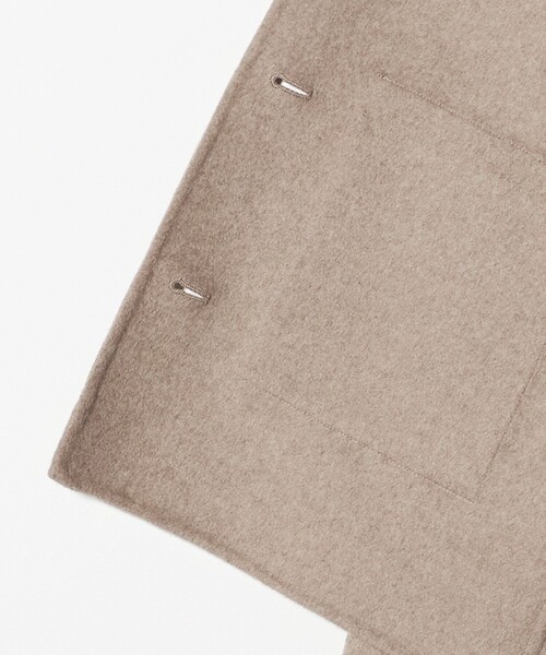 BEAUTY&YOUTH UNITED ARROWS(ビューティーアンドユースユナイテッドアローズ)の「リバーショートコート(その他アウター・レディース・オリーブ/グレー系/ベージュ・S/M)」の12枚目の写真