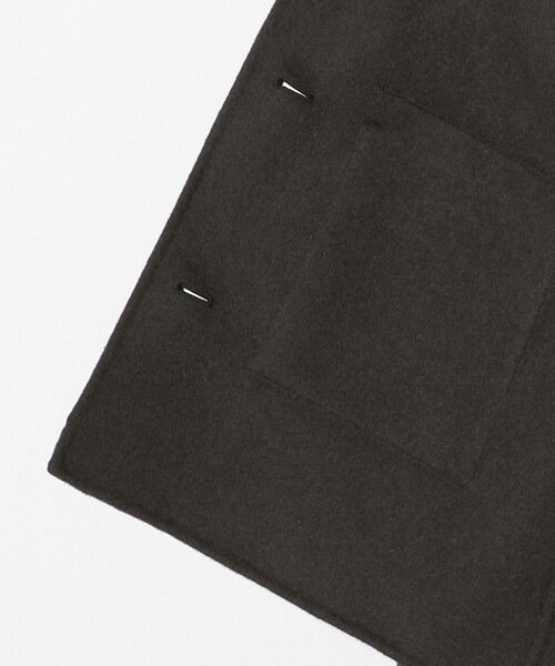 BEAUTY&YOUTH UNITED ARROWS(ビューティーアンドユースユナイテッドアローズ)の「リバーショートコート(その他アウター・レディース・オリーブ/グレー系/ベージュ・S/M)」の7枚目の写真