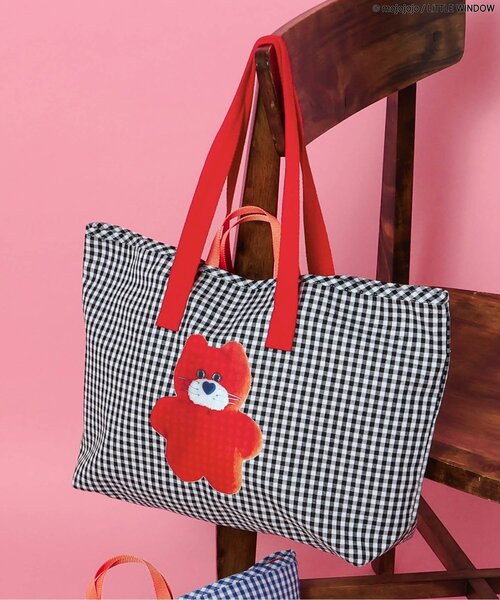 【ハッピー369】トートバック コースター 生地 mojojojo転写トートバッグ（トートバッグ）｜BREEZE（ブリーズ）の