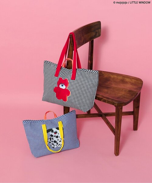 BREEZE(ブリーズ)の「mojojojo転写トートバッグ(トートバッグ・キッズ・ブラック/ブルー・FREE)」の7枚目の写真