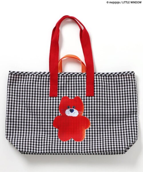 BREEZE(ブリーズ)の「mojojojo転写トートバッグ(トートバッグ・キッズ・ブラック/ブルー・FREE)」の3枚目の写真