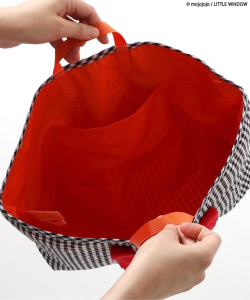 BREEZE(ブリーズ)の「mojojojo転写トートバッグ(トートバッグ・キッズ・ブラック/ブルー・FREE)」の13枚目の写真