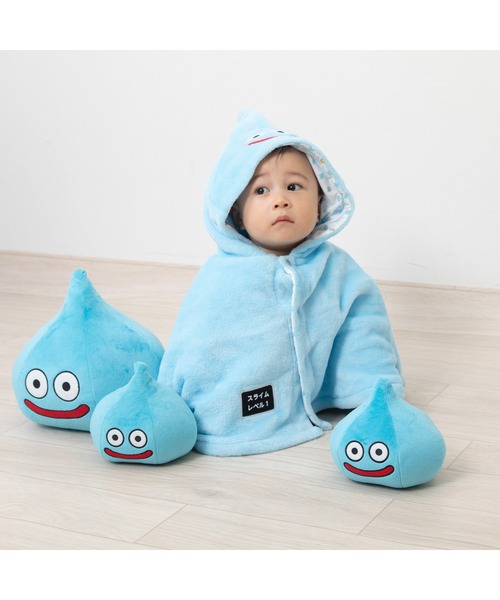 ドラクエベビー＆キッズ あったかポンチョ スライム（ポンチョ