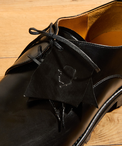 Tomo & Co(トモアンドシーオー)の「Tomo&Co トモアンドシーオー / OFFICER SHOES デュプイレザースリーアイレットオフィサーシューズ / TMTKS-S-0054(ドレスシューズ・メンズ・ブラック・27cm/26cm/25cm)」の15枚目の写真