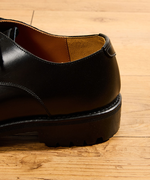 Tomo & Co(トモアンドシーオー)の「Tomo&Co トモアンドシーオー / OFFICER SHOES デュプイレザースリーアイレットオフィサーシューズ / TMTKS-S-0054(ドレスシューズ・メンズ・ブラック・27cm/26cm/25cm)」の17枚目の写真