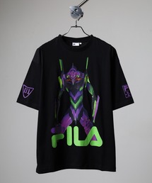 FILA x Evangelion フィラ×エヴァンゲリオン プリントグラフィックTシャツ