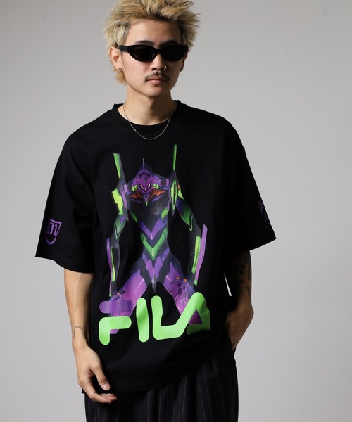 FILA(フィラ)の「FILA x Evangelion フィラ×エヴァンゲリオン プリントグラフィックTシャツ(Tシャツ/カットソー・レディース・ブラック/グレー/ホワイト・S/M/L/XL)」の21枚目の写真
