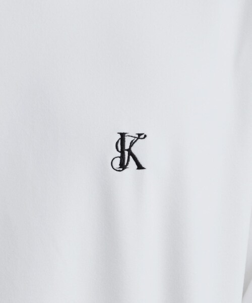 tk.TAKEO KIKUCHI(ティーケータケオキクチ)の「モイスチャースムースモックネックカットソー(Tシャツ/カットソー・メンズ・ホワイト/ブラック/グレー・02/03/04)」の7枚目の写真