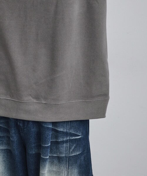 tk.TAKEO KIKUCHI(ティーケータケオキクチ)の「モイスチャースムースモックネックカットソー(Tシャツ/カットソー・メンズ・ホワイト/ブラック/グレー・02/03/04)」の21枚目の写真