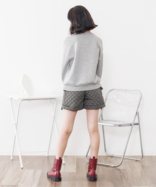 algy（アルジー）の「りぼんトレーナー（スウェット・キッズ・グレー/オフホワイト/サックスブルー・XX-SMALL/X-SMALL/MEDIUM/SMALL）」の6枚目の写真