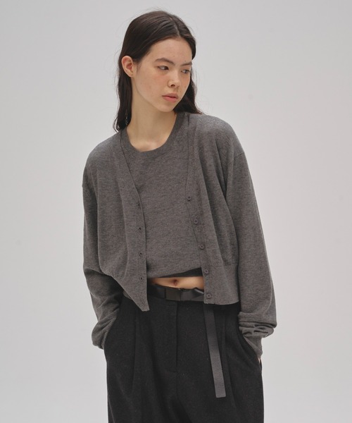 todayful 2set useful knit グレー TODAYFUL/トゥデイフル】2set Useful Knit/2セットユーズフル