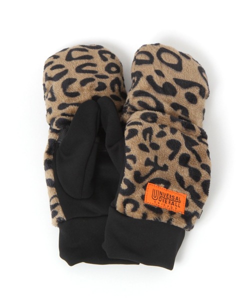 UNIVERSAL OVERALL(ユニバーサルオーバーオール)の「【UNIVERSAL OVERALL(ユニバーサルオーバーオール)】ファーフードグローブ(手袋・レディース・その他1/ブラック・FREE)」の5枚目の写真